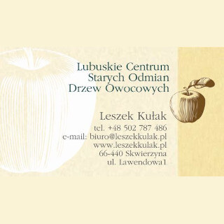 Leszek Kułak - Lubuskie Centrum Starych Odmian Drzew Owocowych